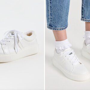NEW Ganni Sporty Mix Monochrome Sneaker